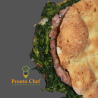 Focaccina Broccoletti e Salsiccia