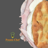Focaccina Cotto e Mozzarella
