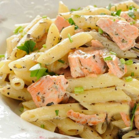 Penne al Salmone