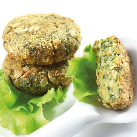 Hamburger di verdure e fiocchi d'avena